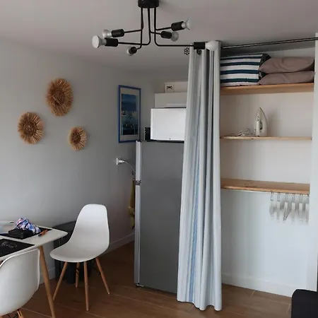 Apartmán Vue Port Et Mer, Wi-fi Gratuit, Parking Box Fermes Avec Velos Inclus Valras-Plage