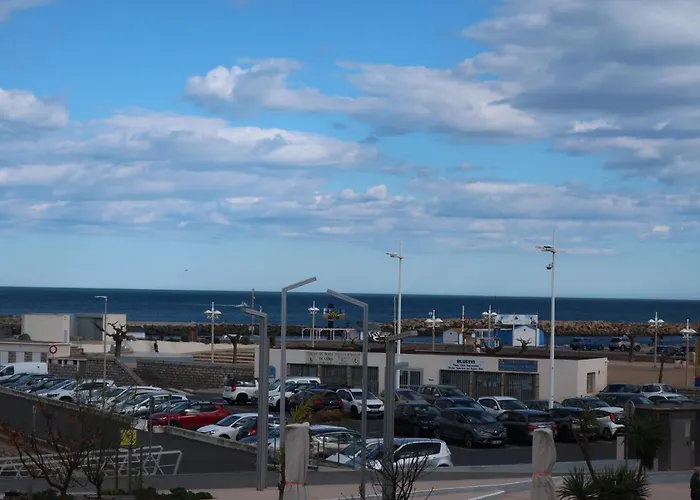 Vue Port Et Mer, Wi-fi Gratuit, Parking Box Fermes Avec Velos Inclus Apartmán Valras-Plage